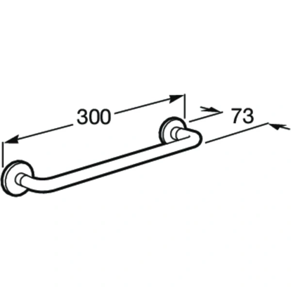 Полотенцедержатель 30 см Roca Hotels 816727001