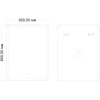 Зеркало 60х80 см Art&Max Vita AM-Vit-600-800-DS-F