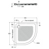душевой поддон ideal standard connect t266901 90 см
