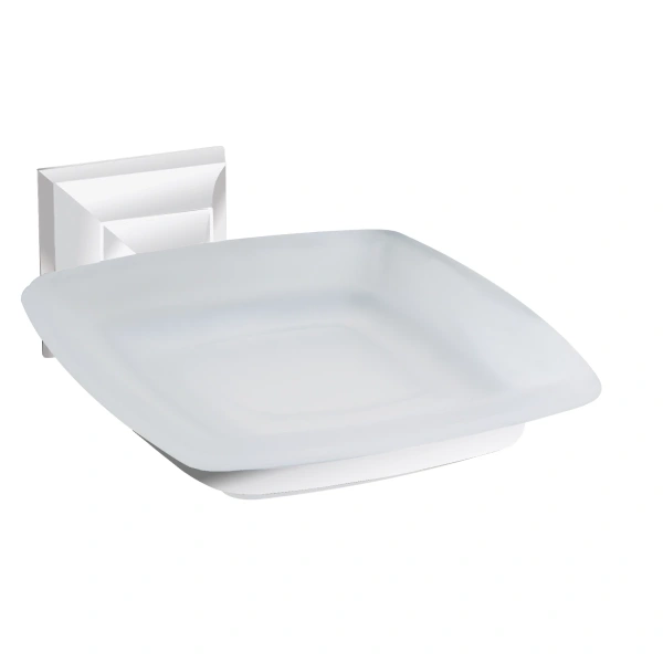 Мыльница Art&Max Zoe AM-G-6834-Bi Белая