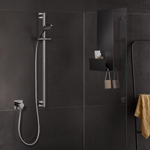 Полка для душа Keuco Universal 24951 370000 черный матовый