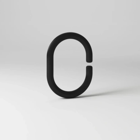 крючки для шторы iddis rid013p черный