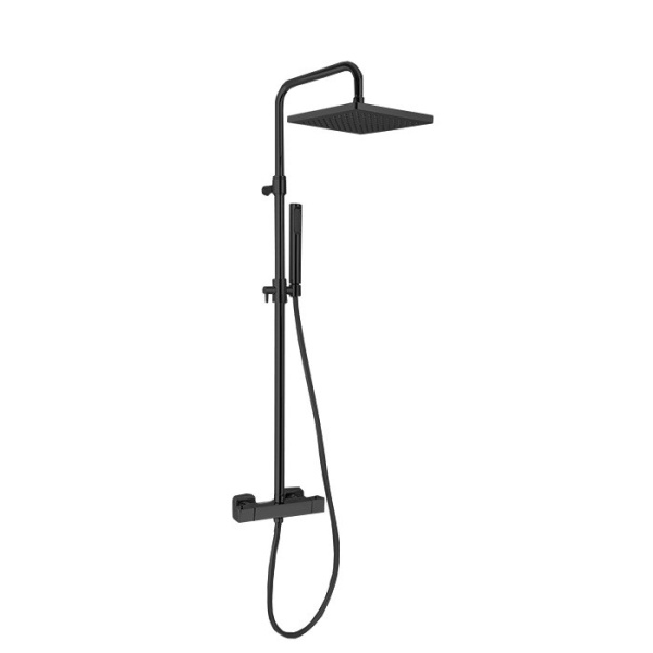 Душевая система Webert Pegaso PE980507560METAL черный матовый