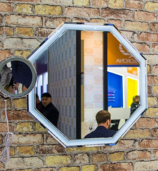 зеркало 70х70 см art&max argo am-arg-700-700-ds-f