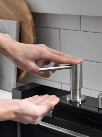 многофункциональная мойка для кухни esbano geyserus geyserus-5 оружейная сталь