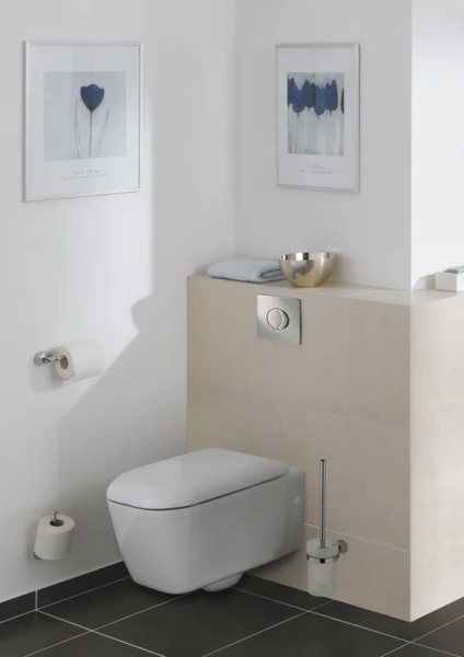 кнопка смыва для инсталляции grohe skate air 38506000 для унитаза, пластик, цвет хром