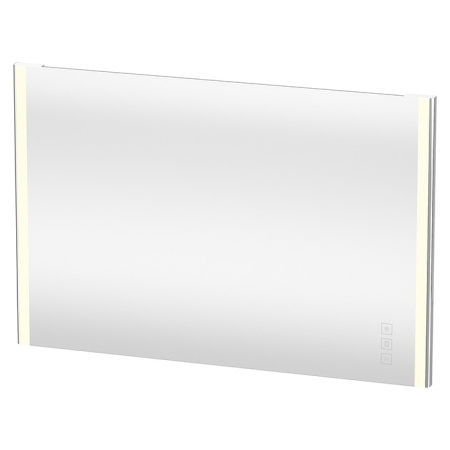 Duravit XSquare Зеркало 120x3.3xh80см с LED подсветкой, подогревом, диммером